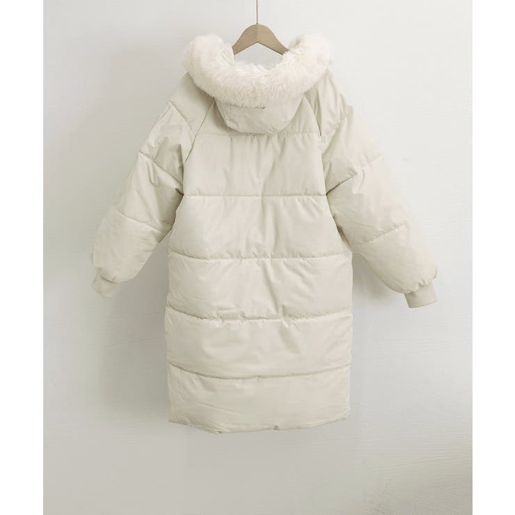 フェイクダウンコート中綿入りロングコート | SUNSHINE CLOSET | 詳細画像23 