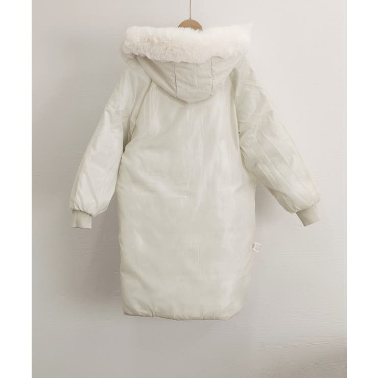 フェイクダウンコート中綿入りロングコート | SUNSHINE CLOSET | 詳細画像24 