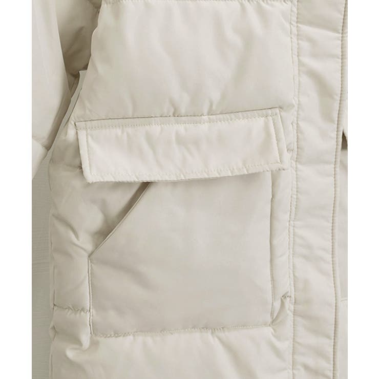 フェイクダウンコート中綿入りロングコート | SUNSHINE CLOSET | 詳細画像28 