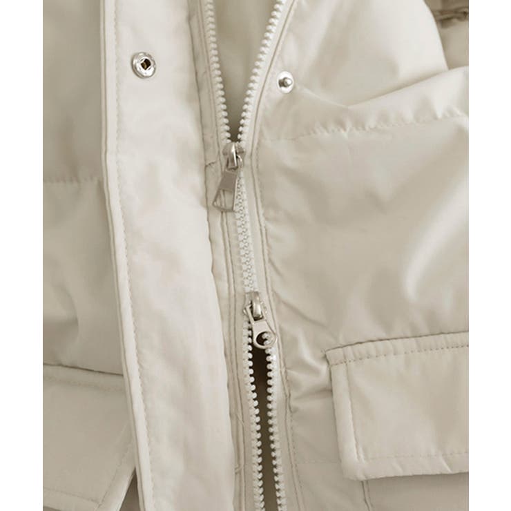 フェイクダウンコート中綿入りロングコート | SUNSHINE CLOSET | 詳細画像29 