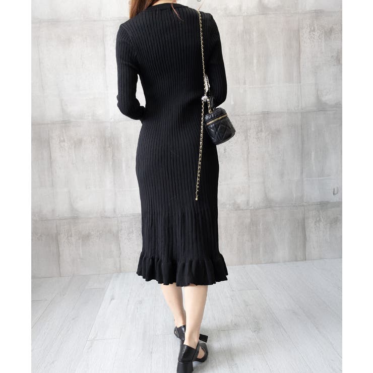 ニットワンピース マーメイドフリルワンピ | SUNSHINE CLOSET | 詳細画像17 