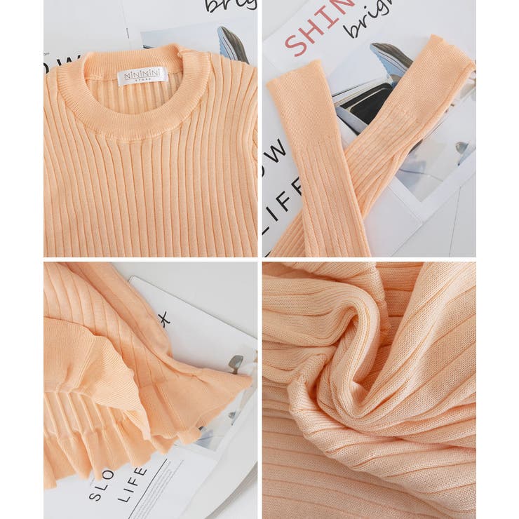 ニットワンピース マーメイドフリルワンピ | SUNSHINE CLOSET | 詳細画像21 