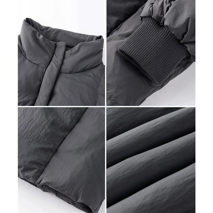 スタンドカラー中綿ダウンコート ゆったり | SUNSHINE CLOSET | 詳細画像33 