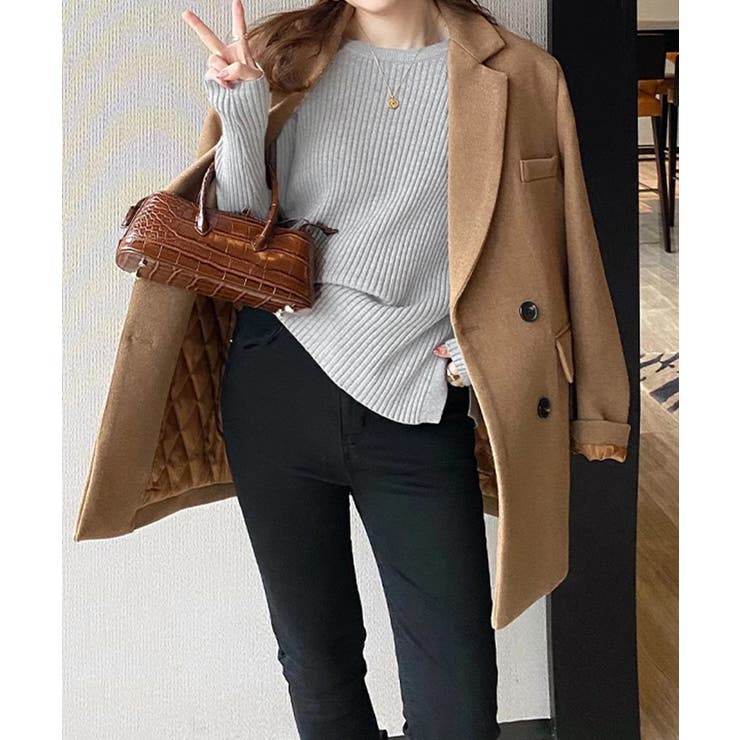 リブニットトップス 長袖リブカットソー | SUNSHINE CLOSET | 詳細画像5 