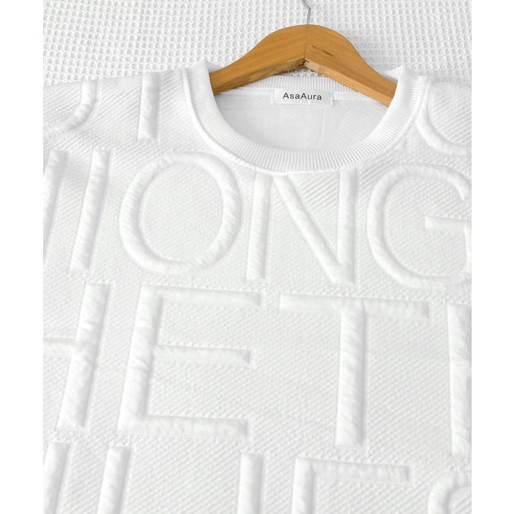 エンボス加工ロゴtシャツ メンズ 長袖 | SUNSHINE CLOSET | 詳細画像17 