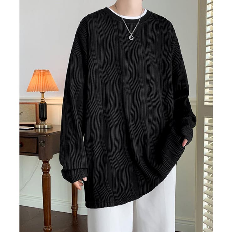 クルーネック トップス 長袖 Tシャツ | SUNSHINE CLOSET | 詳細画像1 