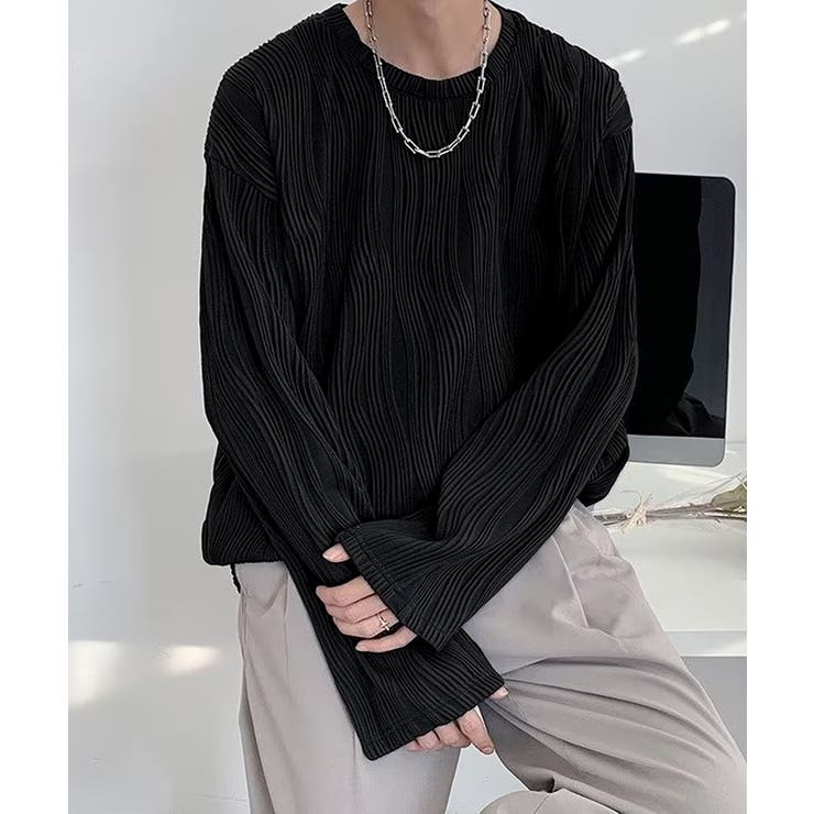 クルーネック トップス 長袖 Tシャツ | SUNSHINE CLOSET | 詳細画像3 