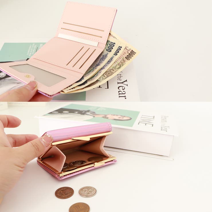 がま口三つ折り財布 ミニウォレット 韓国 | SUNSHINE CLOSET | 詳細画像5 