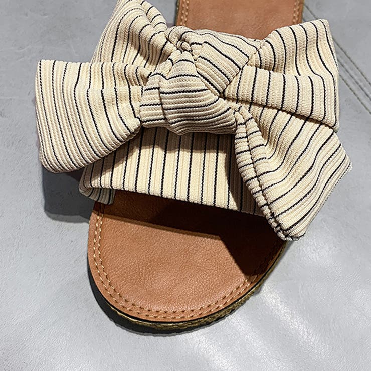 リボンサンダル レディース ぺたんこ | SUNSHINE CLOSET | 詳細画像17 