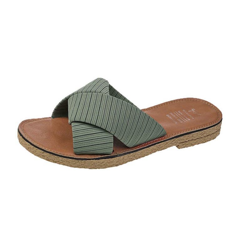 ミントグリーン | ぺたんこサンダル レディース フラット | SUNSHINE CLOSET