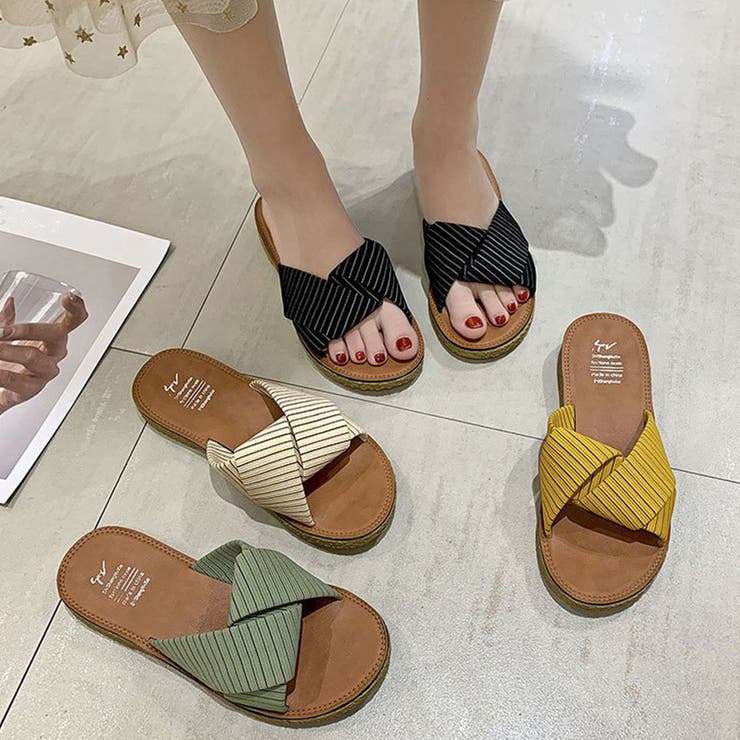 ぺたんこサンダル レディース フラット | SUNSHINE CLOSET | 詳細画像14 