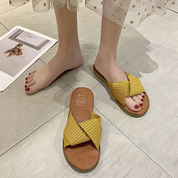 ぺたんこサンダル レディース フラット | SUNSHINE CLOSET | 詳細画像16 