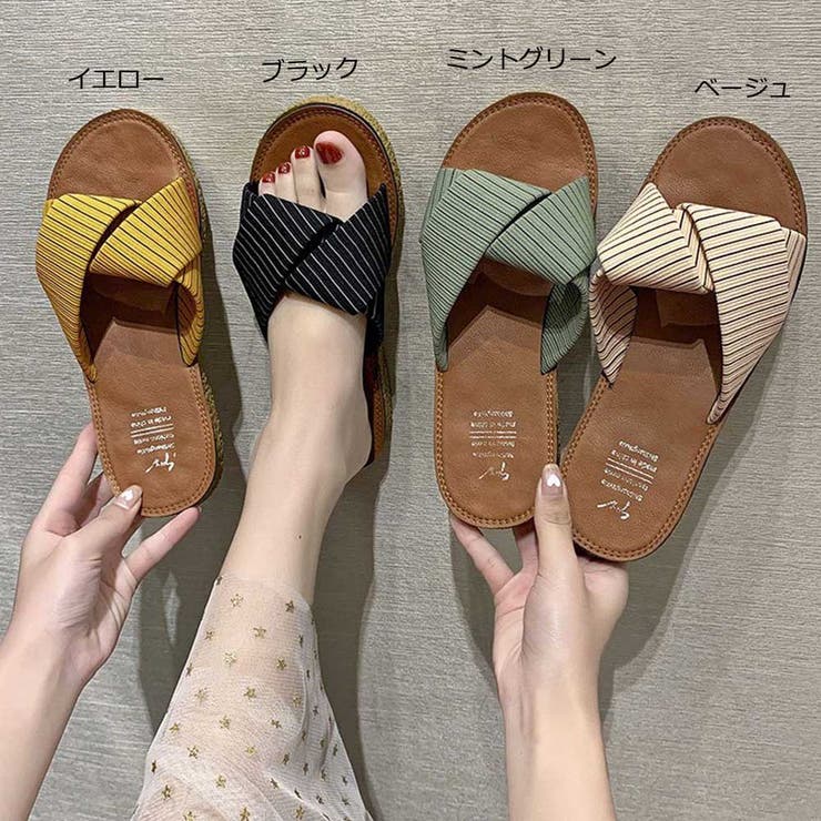 ぺたんこサンダル レディース フラット | SUNSHINE CLOSET | 詳細画像2 