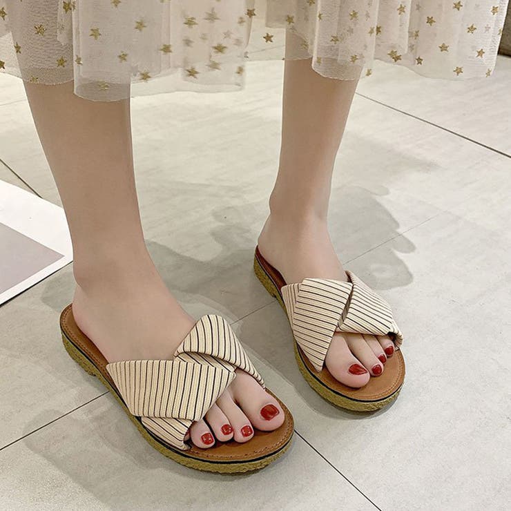 ぺたんこサンダル レディース フラット | SUNSHINE CLOSET | 詳細画像8 