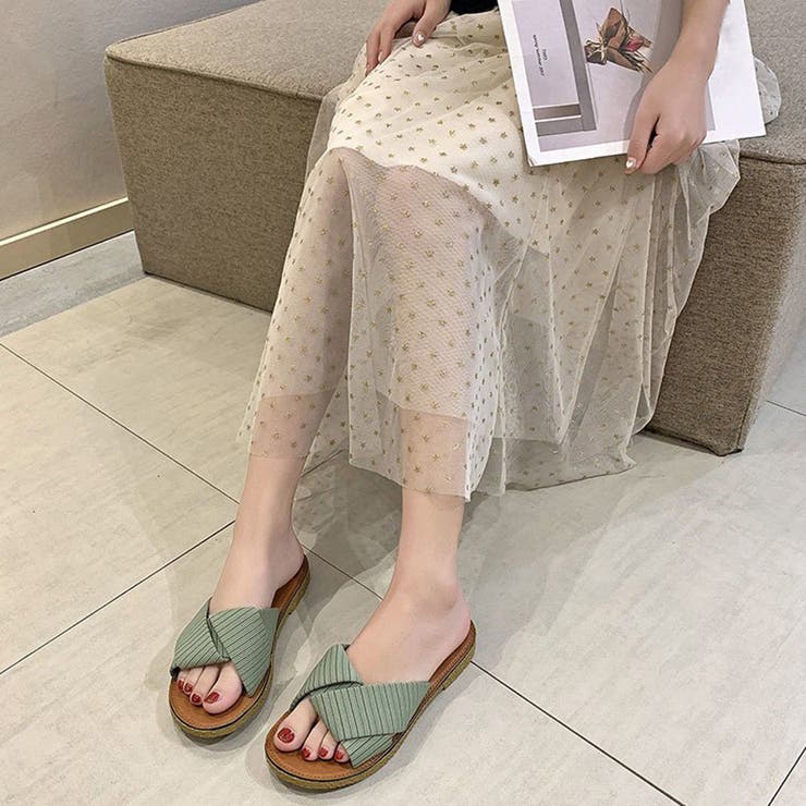 ぺたんこサンダル レディース フラット | SUNSHINE CLOSET | 詳細画像9 