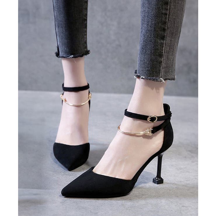 セパレートパンプス アンクルストラップ | SUNSHINE CLOSET | 詳細画像1 