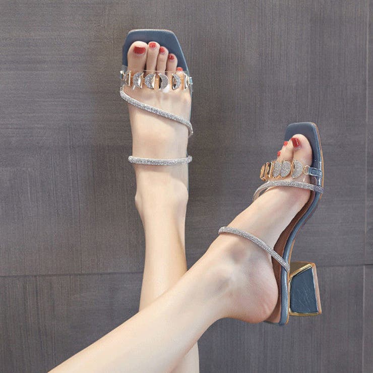 サンダル チャンキーヒール レディース | SUNSHINE CLOSET | 詳細画像7 