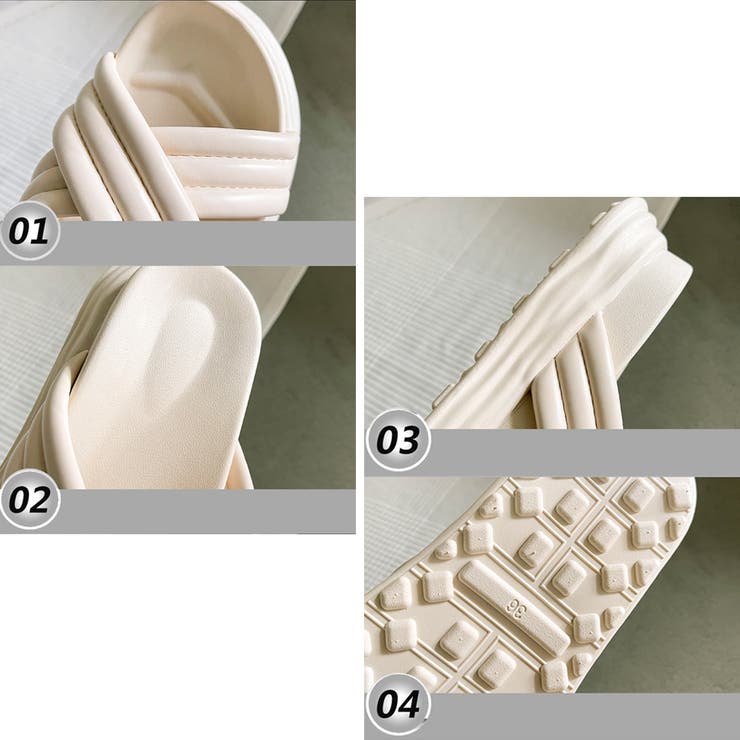 厚底サンダルレディースクロスサンダル | SUNSHINE CLOSET | 詳細画像3 