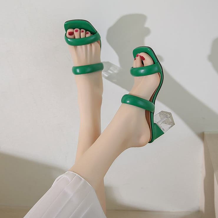 クリアヒールサンダル ミュールレディース | SUNSHINE CLOSET | 詳細画像10 