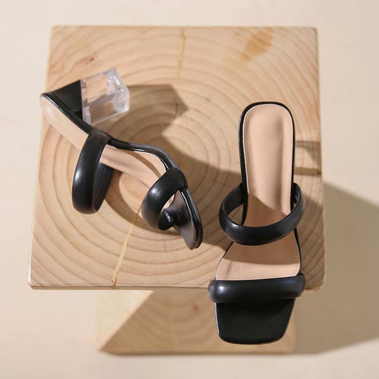 クリアヒールサンダル ミュールレディース | SUNSHINE CLOSET | 詳細画像16 