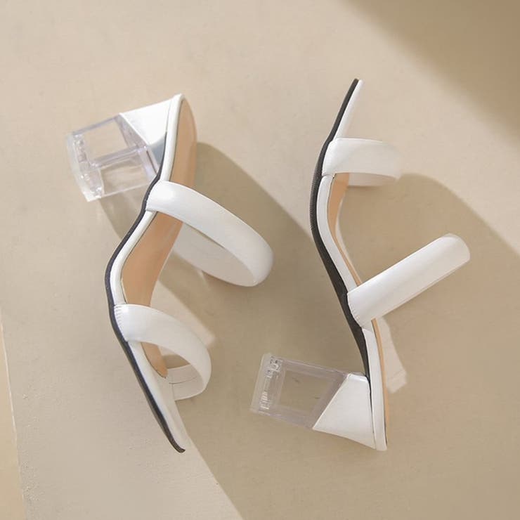 クリアヒールサンダル ミュールレディース | SUNSHINE CLOSET | 詳細画像17 