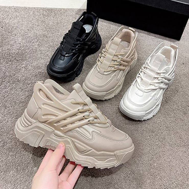 ダッドスニーカー 厚底 レディース 韓国 | SUNSHINE CLOSET | 詳細画像16 