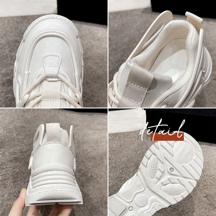 ダッドスニーカー 厚底 レディース 韓国 | SUNSHINE CLOSET | 詳細画像3 