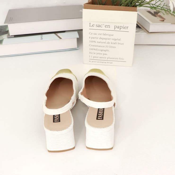 バックストラップ パンプス スクエアトゥ | SUNSHINE CLOSET | 詳細画像17 