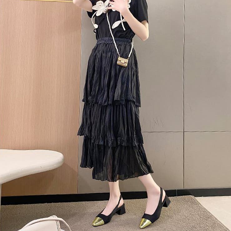 バックストラップ パンプス スクエアトゥ | SUNSHINE CLOSET | 詳細画像5 