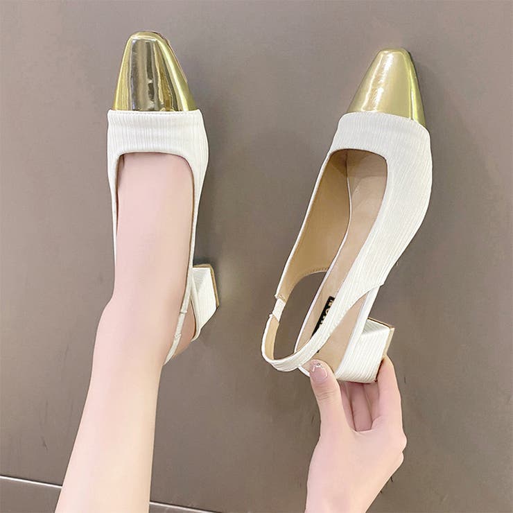 バックストラップ パンプス スクエアトゥ | SUNSHINE CLOSET | 詳細画像8 