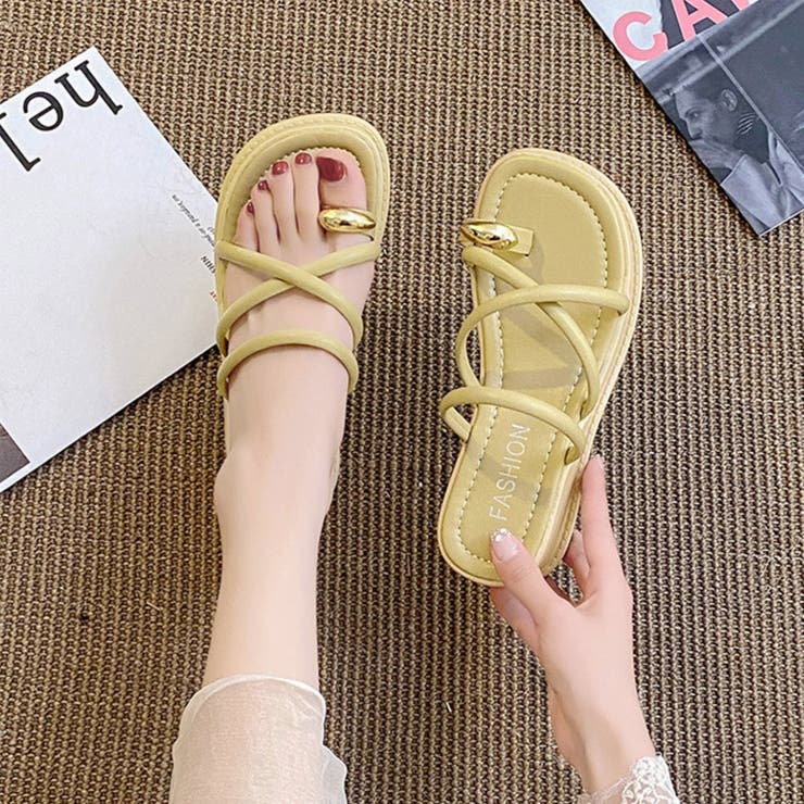 厚底 親指トングサンダル レディース美脚 | SUNSHINE CLOSET | 詳細画像15 