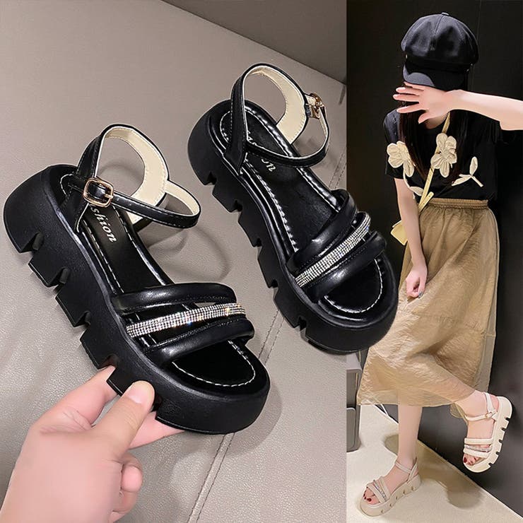 厚底サンダル レディース 美脚シューズ | SUNSHINE CLOSET | 詳細画像11 