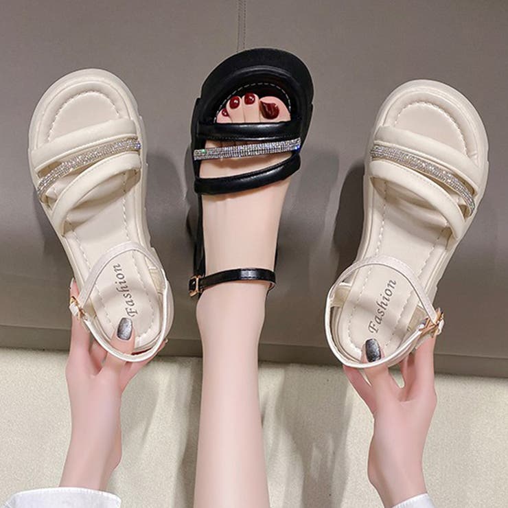 厚底サンダル レディース 美脚シューズ | SUNSHINE CLOSET | 詳細画像6 