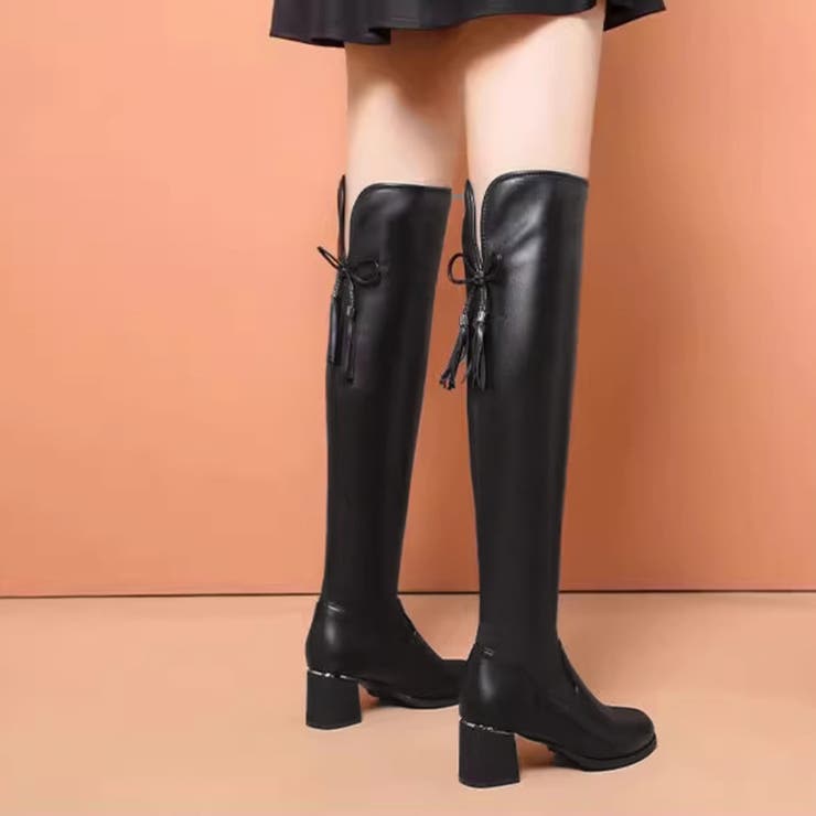 ニーハイブーツ レディース ロングブーツ | SUNSHINE CLOSET | 詳細画像9 