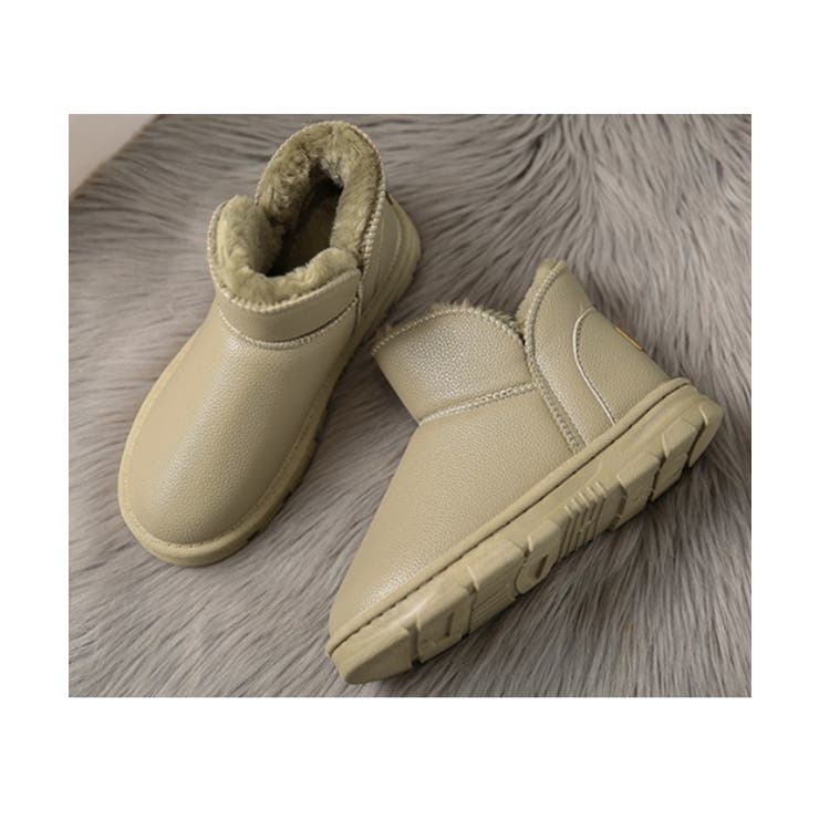 ムートンブーツ PUレザー 裏起毛ブーツ | SUNSHINE CLOSET | 詳細画像17 