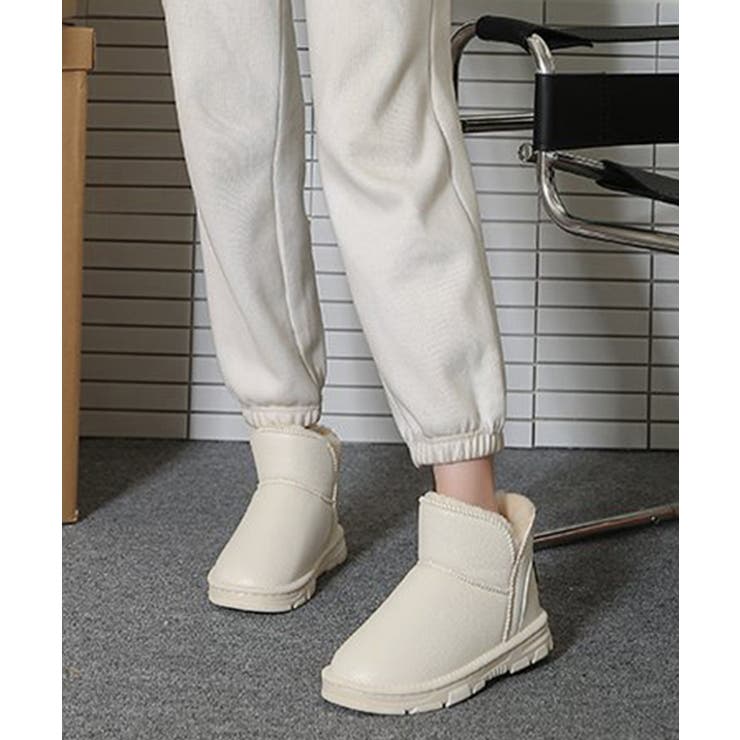 ムートンブーツ PUレザー 裏起毛ブーツ | SUNSHINE CLOSET | 詳細画像5 