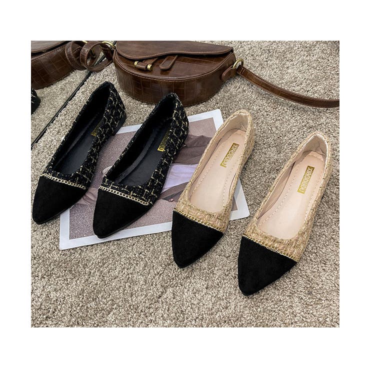 スエードパンプス 韓国ツイード風パンプス | SUNSHINE CLOSET | 詳細画像13 