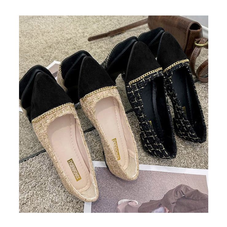 スエードパンプス 韓国ツイード風パンプス | SUNSHINE CLOSET | 詳細画像14 