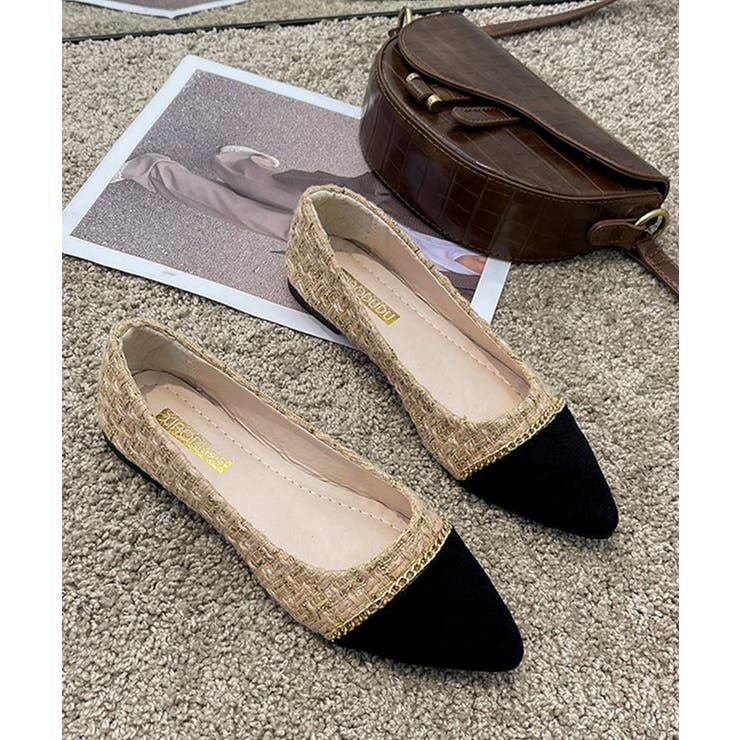 スエードパンプス 韓国ツイード風パンプス | SUNSHINE CLOSET | 詳細画像16 