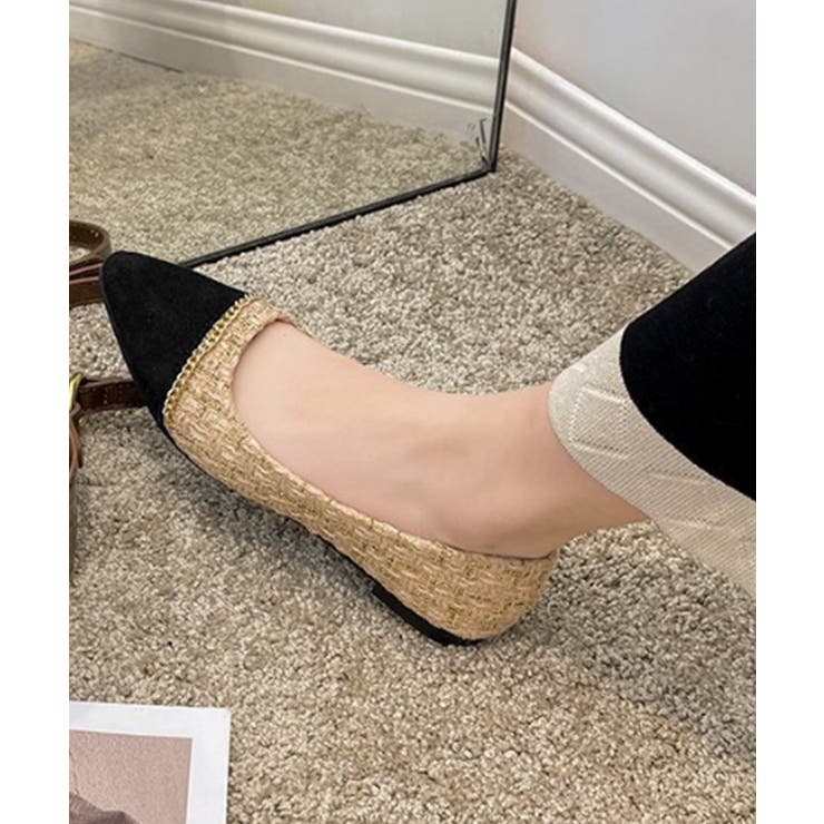 スエードパンプス 韓国ツイード風パンプス | SUNSHINE CLOSET | 詳細画像8 