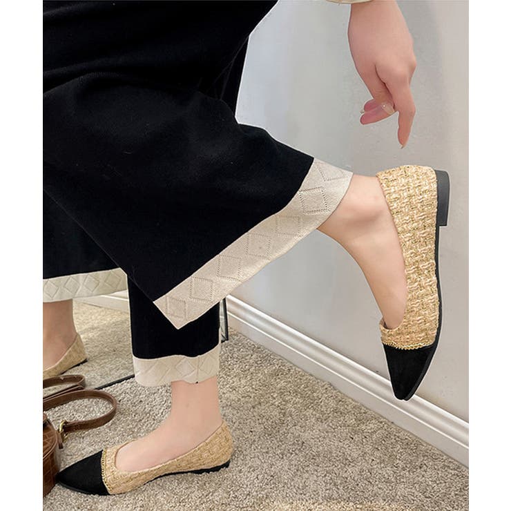 スエードパンプス 韓国ツイード風パンプス | SUNSHINE CLOSET | 詳細画像9 