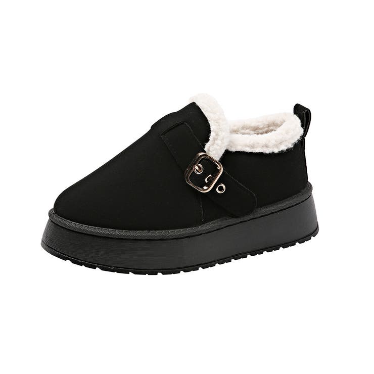 厚底ムートンブーツ 裏起毛ショートブーツ | SUNSHINE CLOSET | 詳細画像17 