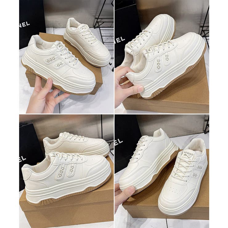 ハートモチーフ ボリュームソールスニーカー レディース | SUNSHINE CLOSET | 詳細画像11 