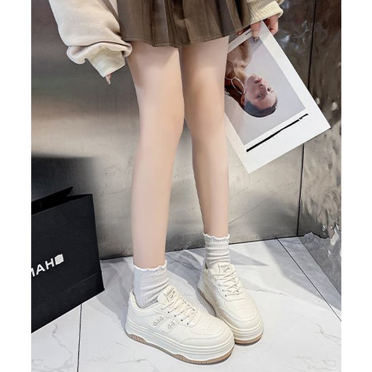 ハートモチーフ ボリュームソールスニーカー レディース | SUNSHINE CLOSET | 詳細画像6 