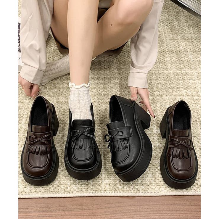 リボン付き ローファー 歩きやすい | SUNSHINE CLOSET | 詳細画像2 