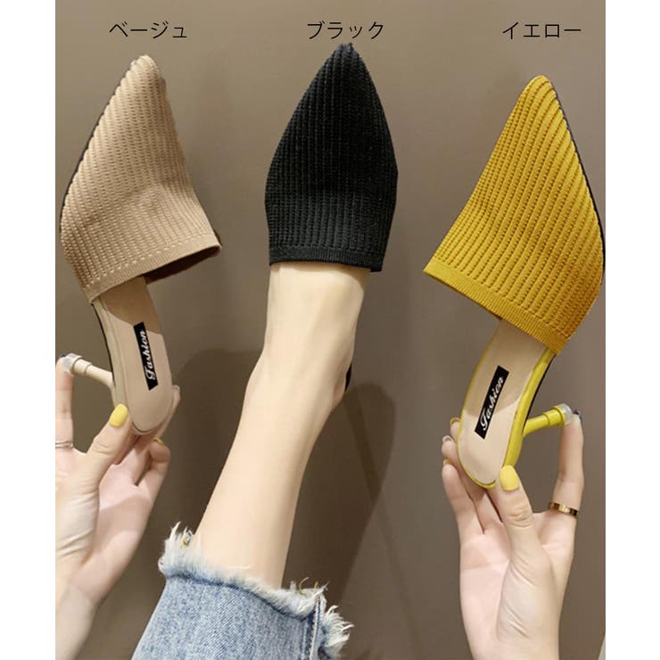 ミュールパンプスサンダル レディース ヒールサンダル | SUNSHINE CLOSET | 詳細画像2 