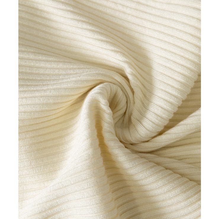 Vネックリブニットトップス サマーニット | SUNSHINE CLOSET | 詳細画像23 