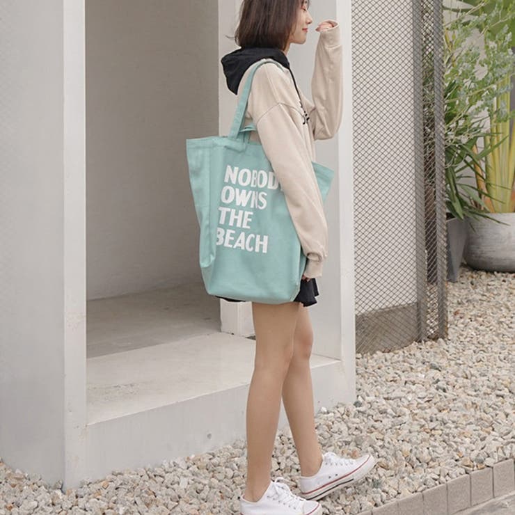 ロゴ キャンバス トートバッグ 2way[品番：AGCW0002258