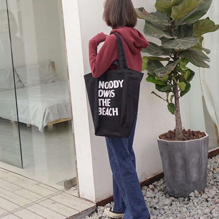 ロゴ キャンバス トートバッグ 2way | SUNSHINE CLOSET | 詳細画像4 