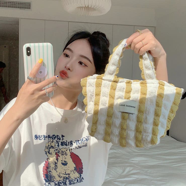 ミニトートバッグ ポップコーン軽量バッグ | SUNSHINE CLOSET | 詳細画像9 